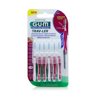GUM Proxabrush Trav-Ler 1612 1.4 mm Cylindrical - 4 Brushes