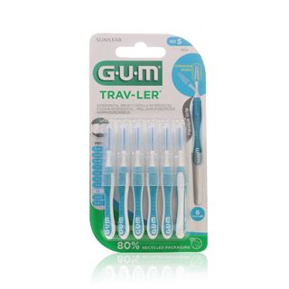 GUM Proxabrush Trav-Ler 1614 1.6 mm Tapered - 4 Brushes