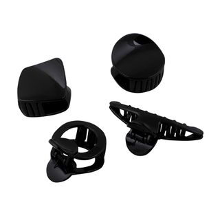 Small Black DM Hair Clip - 1 Piece