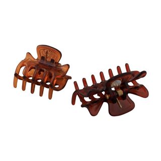 Small Brown DM Hair Clip - 1 Piece