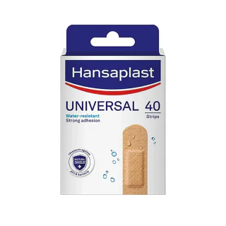 Hansaplast Universal Water-Resistant Assorted Wound Plasters - 40 Strips