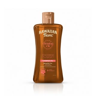 Hawaiian Tropic Glowing Tanning Oil SPF 0 - 200 ml