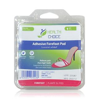 Health Choice Adhesive Forefoot Gel Pad - 1 Pad
