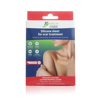 Health Choice Dermamed Silicone Scar Treatment Sheet 3 x 12 cm - 1 Sheet