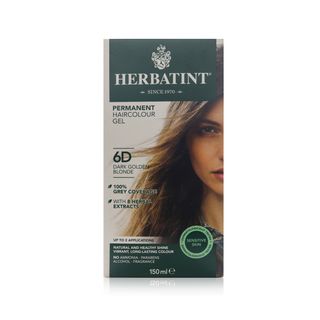 Herbatint 6D Dark Golden Blonde Permanent Hair Colour Gel - 150 ml