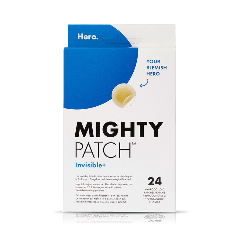 Hero Hero Mighty Patch Invisible+ Hydrocolloid Acne Patches - 24 Patches