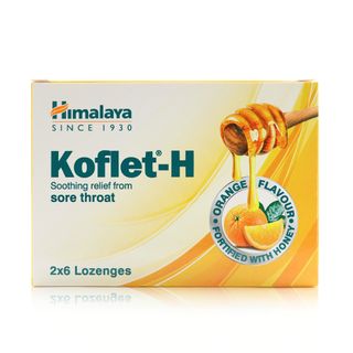 Himalaya Koflet-H Orange Lozenges - 12 Lozenges (2 x 6)