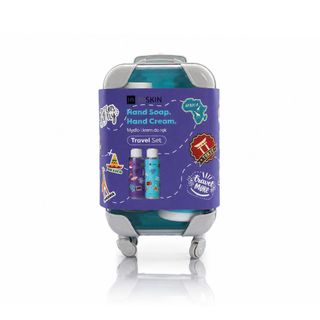 HISKIN Travel Set Liquid Hand Soap & Hand Cream - 2 x 75 ml