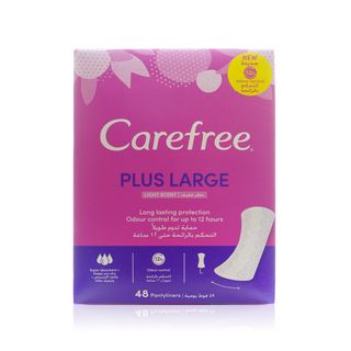 Carefree Plus Large Aloe Panty Liners - 48 Liners
