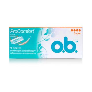 O.b. Super Non-Applicator Tampons - 16 Tampons