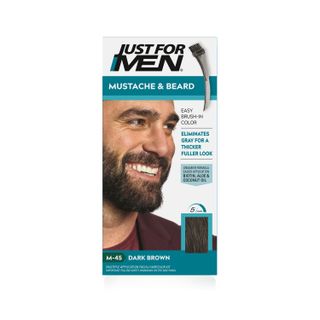 Just For Men Moustache & Beard M-45 Dark Brown Colour Gel, 28.4 g