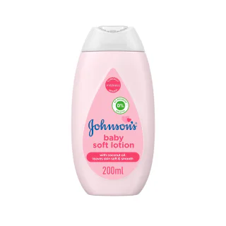 Johnson's Baby Soft Lotion with Coconut Oil, 200 ml