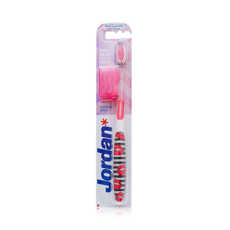 Jordan Individual Reach Medium Manual Toothbrush - 1 Toothbrush
