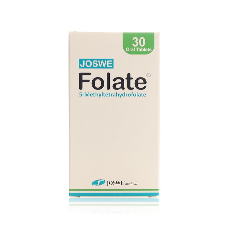 Joswe Joswe Folate 400 mcg - 30 Tablets