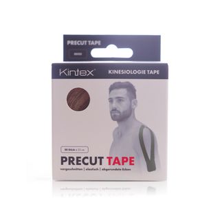 Kintex Precut Kinesiology Tape Beige - roll of 20 strips, each 25 cm x 5 cm