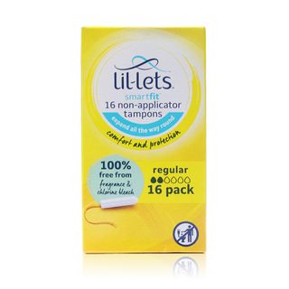 Lil-Lets Non-Applicator Tampons Regular 16S (550)