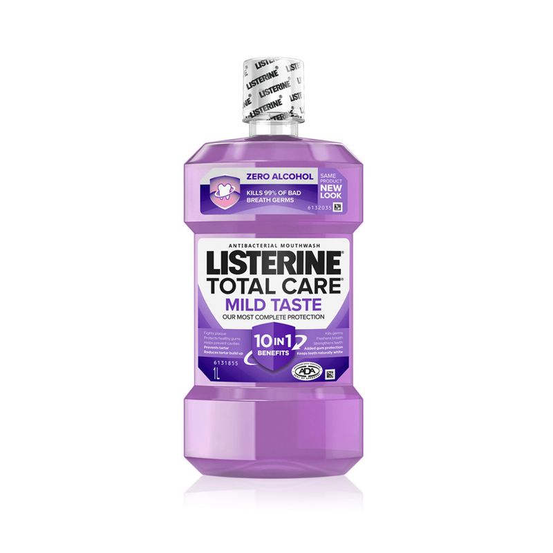 Listerine Total Care Zero Alcohol Mouthwash - 500 ml