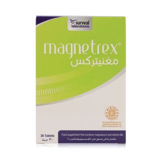 Magnetrex Magnesium & Vitamin B6 - 30 Tablets