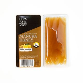 100% Pure New Zealand Mānuka Honey UMF 5+ MGO 83+ with Lemon & Ginger - 10 g Sachet