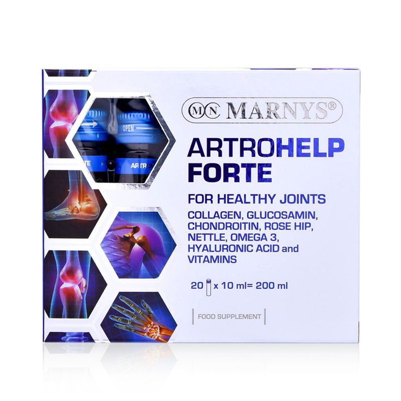 MARNYS MARNYS Artrohelp Forte Joint and Bone Support - 20 × 10 ml Drinkable Vials