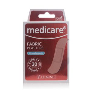 Medicare Fabric Plasters 19 x 76 mm - 30 Plasters