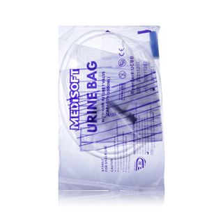 Medisoft Urine Collection Bag with Bottom Outlet - 2000 ml
