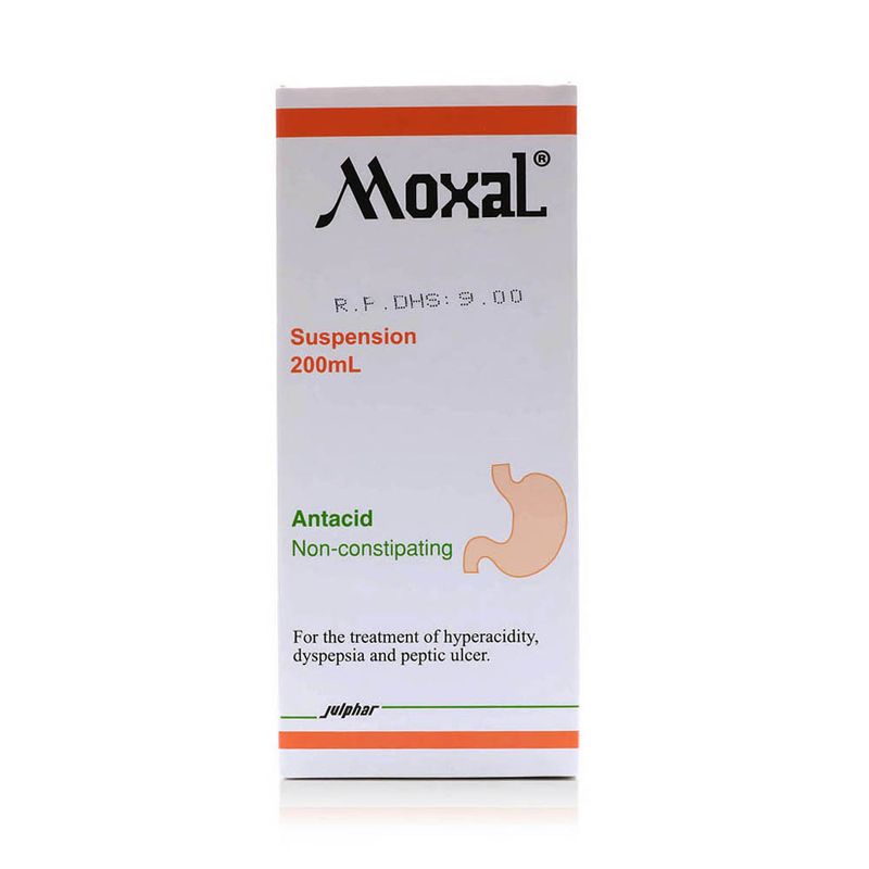 Moxal Moxal Antacid Oral Suspension - 200 ml