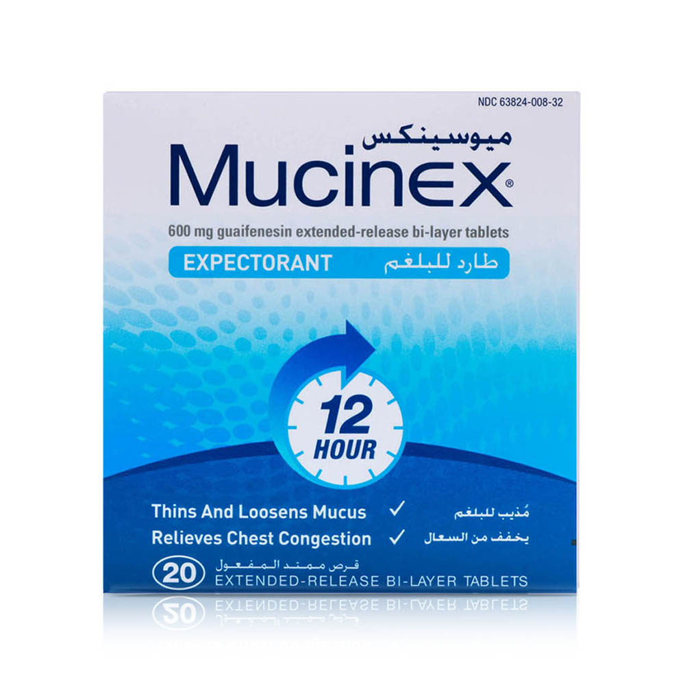 Mucinex product selection