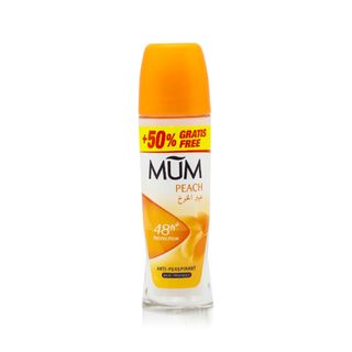 MUM Peach 48H+ Anti-Perspirant Roll-On - 75 ml