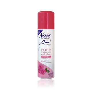 Nair Rose Hair Removal Spray with Baby Oil - 200 ml