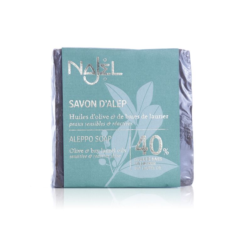 Najel Traditional Aleppo Soap with 40% Laurel Oil - 185 g