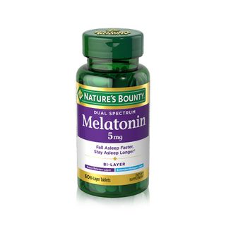 Nature's Bounty Dual Spectrum Melatonin 5 mg - 60 Bi-Layer Tablets