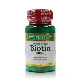 Nature's Bounty Quick Dissolve Biotin 5000 mcg - 60 Tablets