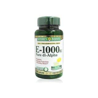 Nature's Bounty Vitamin E Pure dl-Alpha 1000 IU - 50 Softgels