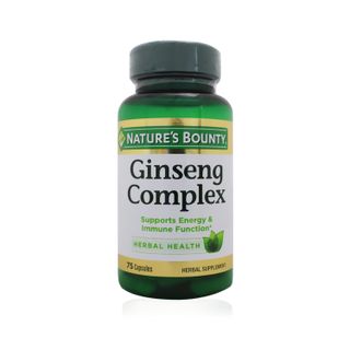 Nature's Bounty Ginseng Complex with Royal Jelly - 75 Capsules