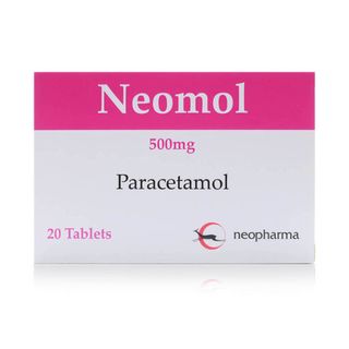 Neomol Paracetamol 500 mg Tablets - 20 Tablets