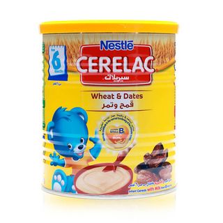 Nestlé CERELAC Wheat and Date Pieces Infant Cereal - 400 g