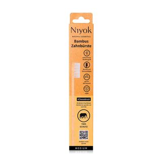 Niyok Choosebrush Animal Protection Bamboo Toothbrush - 1 Piece