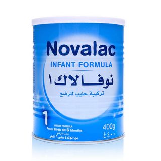 Novalac 1 Infant Formula, 0-6 Months, 400 g