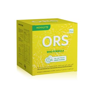 Novalyte Oral Rehydration Salts Lemon Flavour - 10 Sachets x 21.8 g