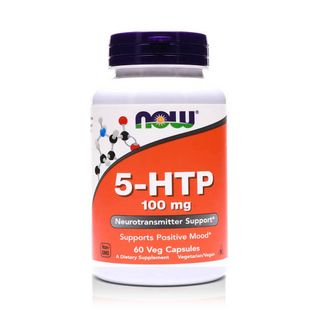 NOW 5-HTP 100 mg - 60 Veg Capsules