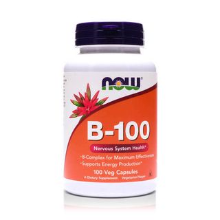 NOW Vitamin B-100, 100 Veg Capsules