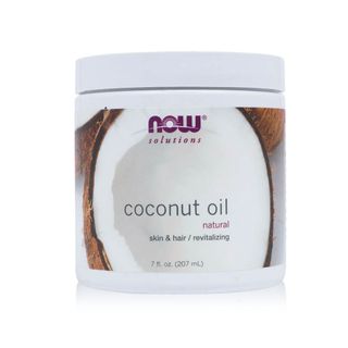 NOW Coconut Oil Skin & Hair Moisturizer - 207 ml