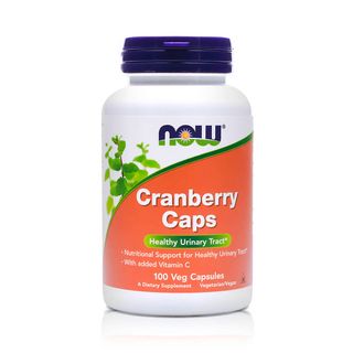NOW Cranberry Caps with Vitamins C, 100 Veg Capsules