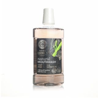 Natura Siberica Kuril Bamboo Charcoal Natural Whitening & Enamel Protection Mouthwash - 520 ml