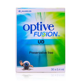 Optive Fusion UD Preservative-Free Lubricant Eye Drops - 30 x 0.4 ml