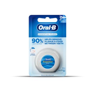 Oral-B Essential Unflavoured Unwaxed Dental Floss - 50 m