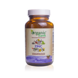 Organic Earth Fermented Zinc 25 mg - 60 Capsules