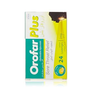 Orofar Plus Lemon Chlorhexidine - 24 Lozenges
