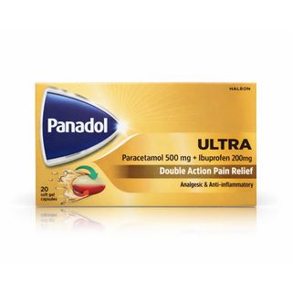 Panadol Ultra Paracetamol 500 mg + Ibuprofen 200 mg - 20 Softgels